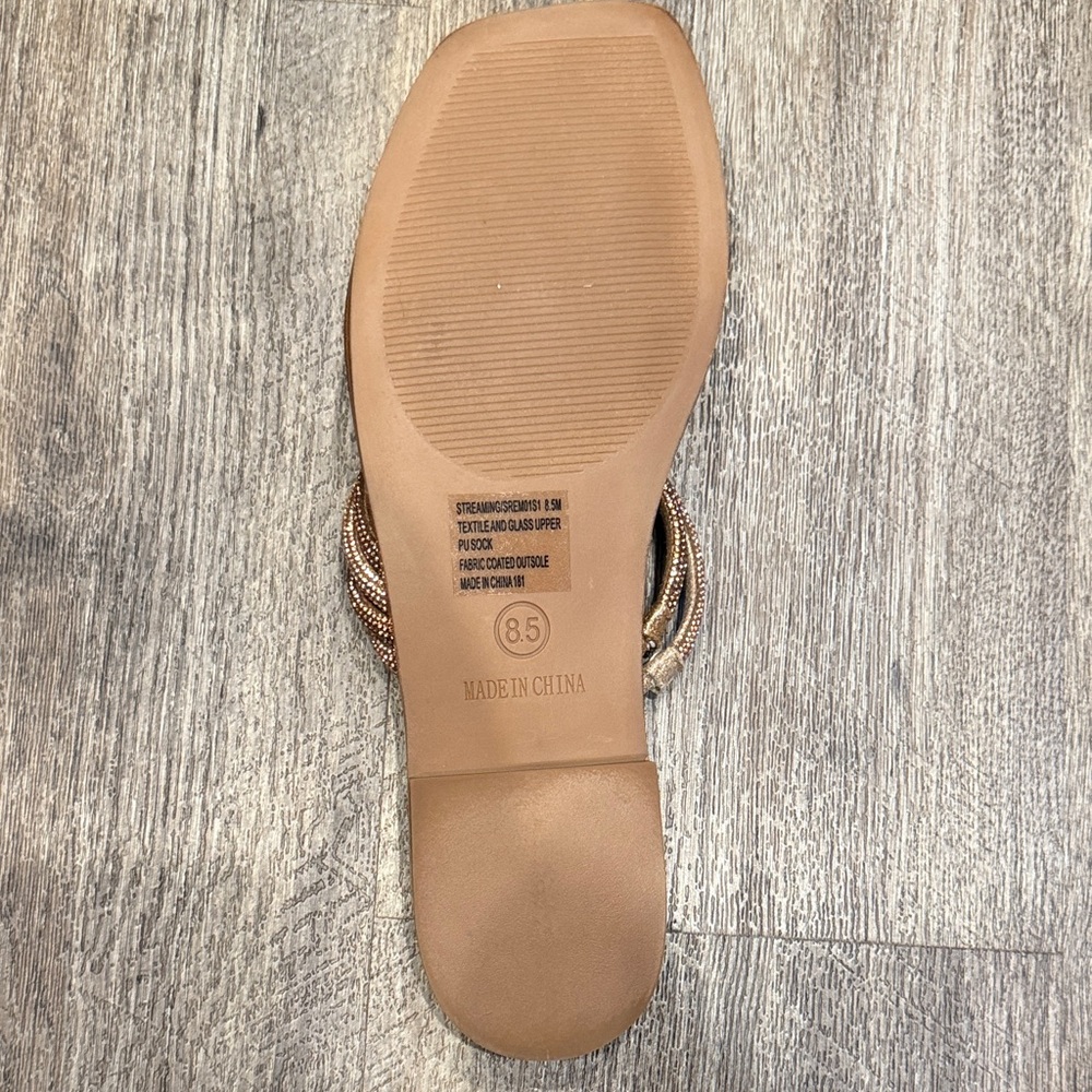 Steve Madden Tan Multi-Strap Sandals - Picture 4 of 4